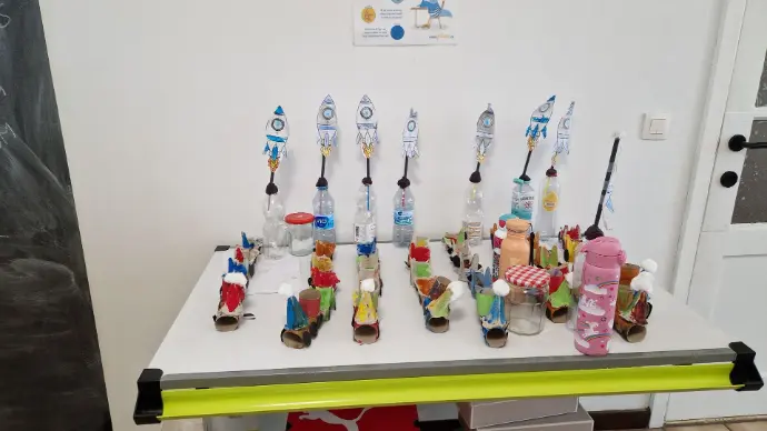 Kinderen tijdens een workshop